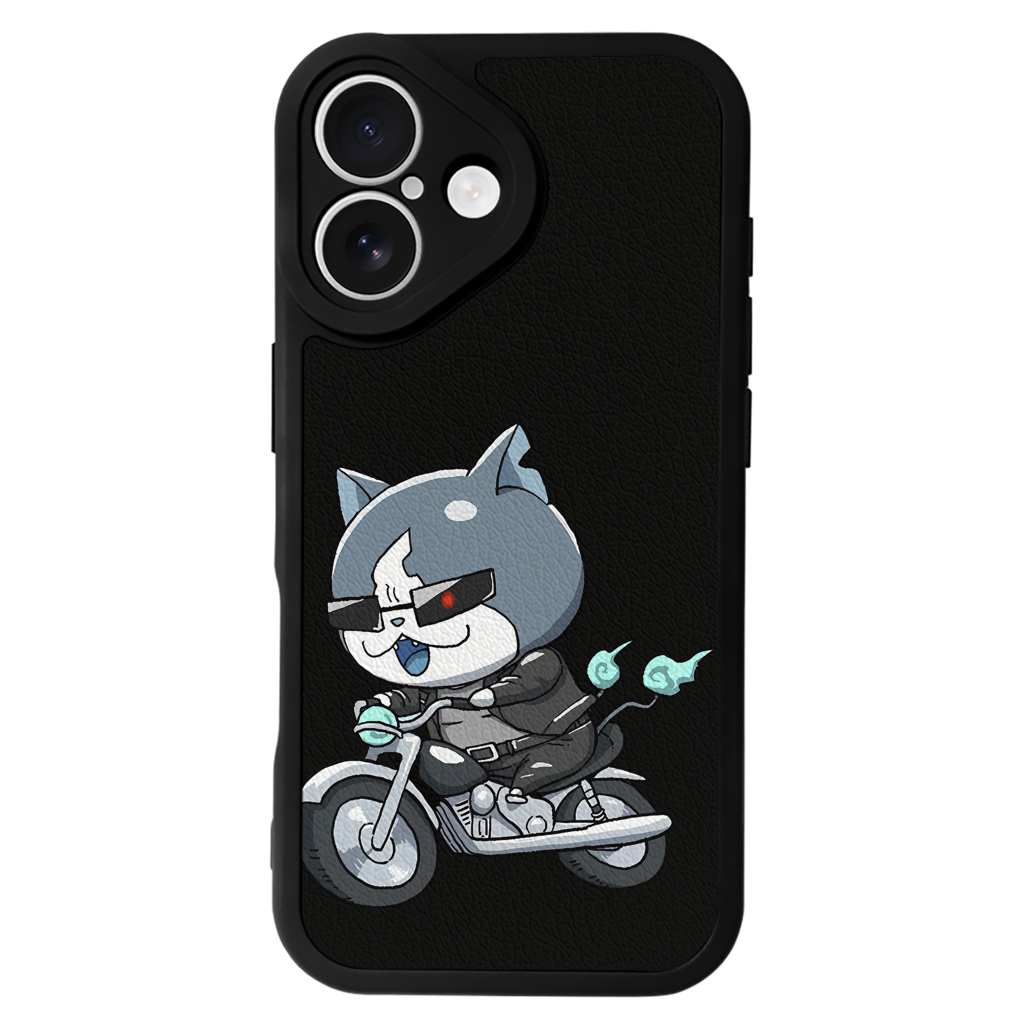 （画像用） 妖怪ウォッチ Yo-kai Watch 【iPhone 16シリーズ対応】シリコンスマホケース（レザー調） 材質：シリコン